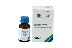 Sk Mox Paediatric Drops 125mg/1.25ml Pediatric Drop