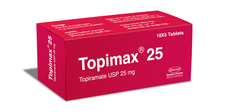 Topimax 25 mg Tablet